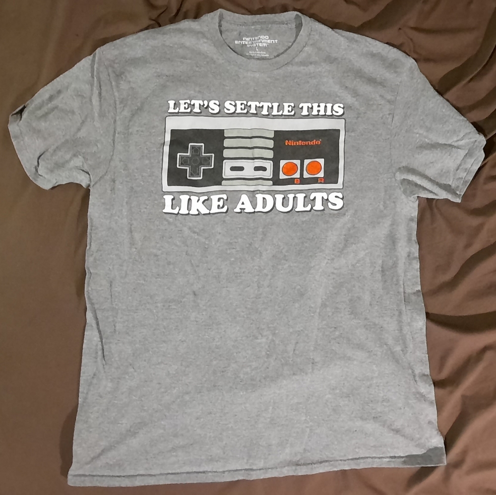 Nintendo shirt men's large